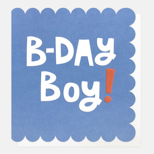 B-day Boy Greetings Card