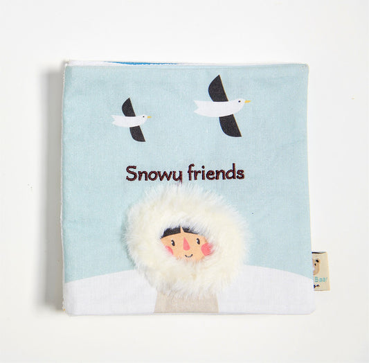 Snowy Friends Cloth Activity Book