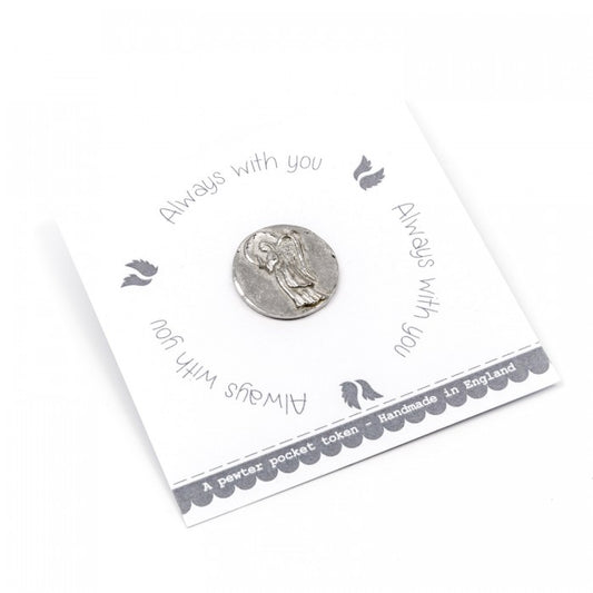 Always With You Pewter Pocket Token