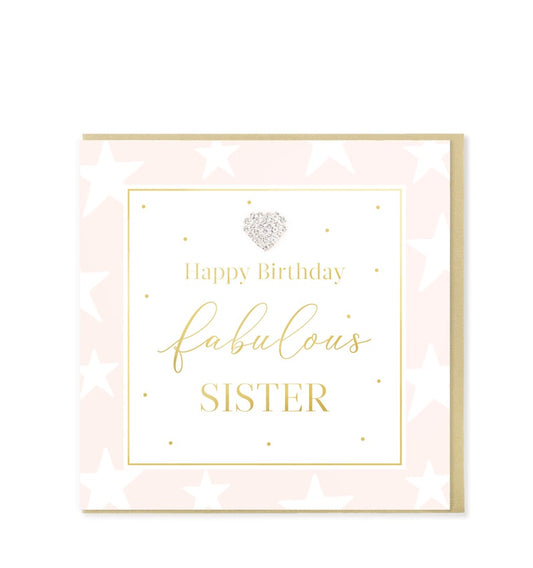 Happy Birthday Sister Greetings Card