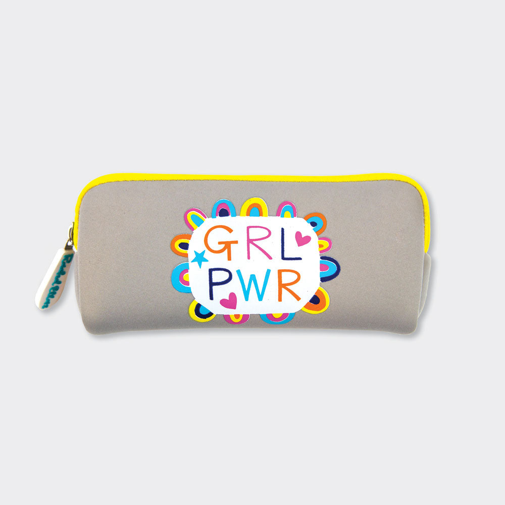 Girls Rule Neoprene Pencil Case