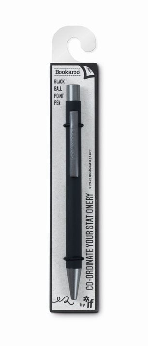 Bookaroo Ballpoint Pen Black