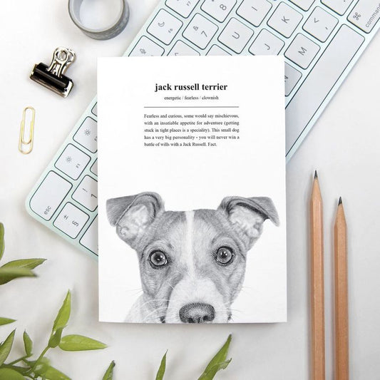 Pooch A6 Notebook Jack Russell
