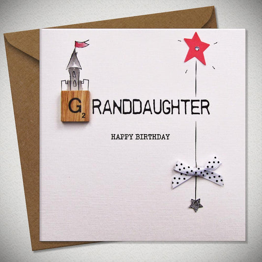 Granddaughter Greetings Card