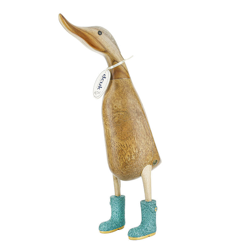 DCUK Large Disco Ducklet In Glitter Boots