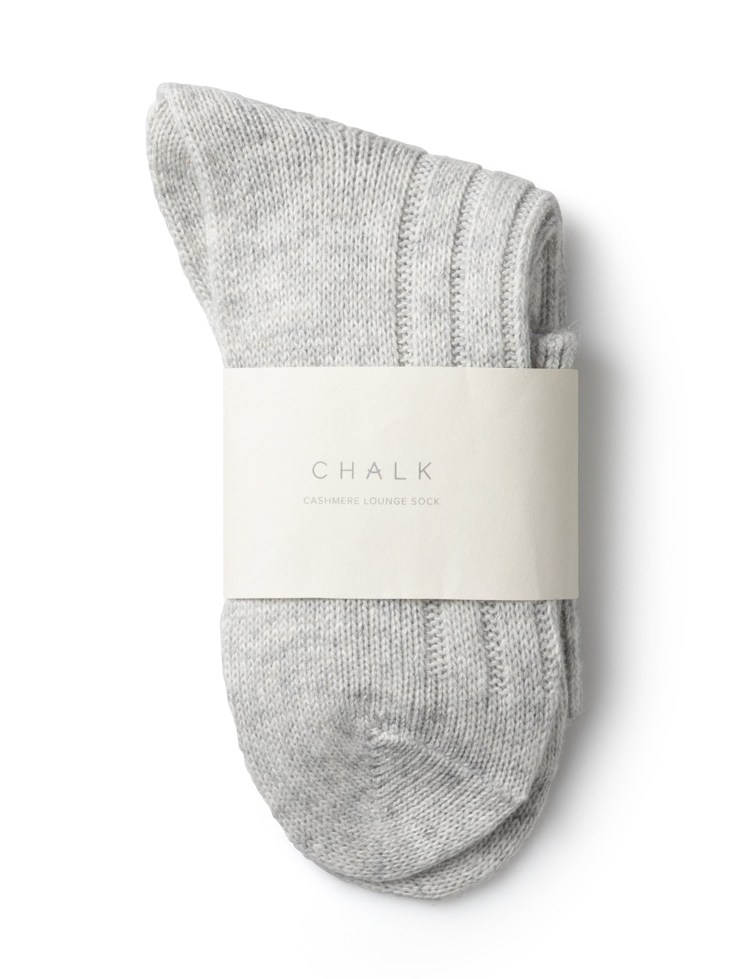 Cashmere Lounge Sock Silver Grey