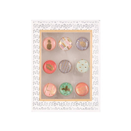 Luxury Boxed Glitter Drawing Pins