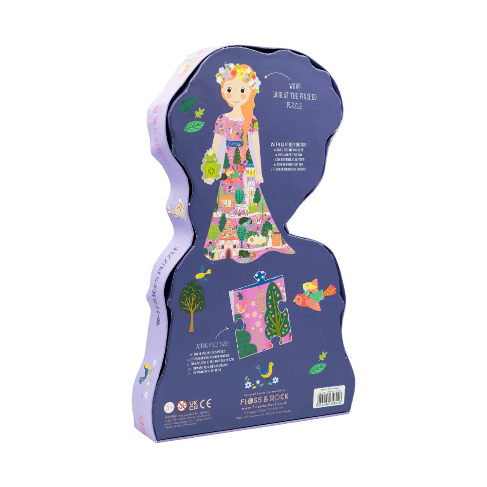 Fairytale Princess Shaped Puzzle 40 Pieces