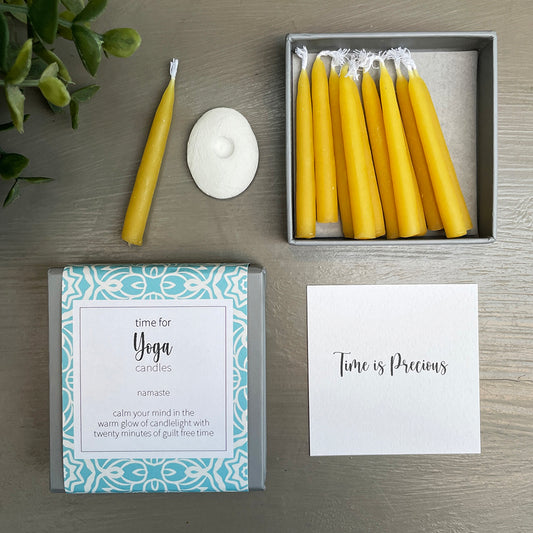 Time For Yoga Boxed Candles
