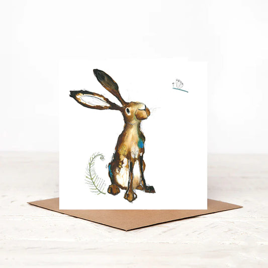 Molly Hare Open Greetings Card