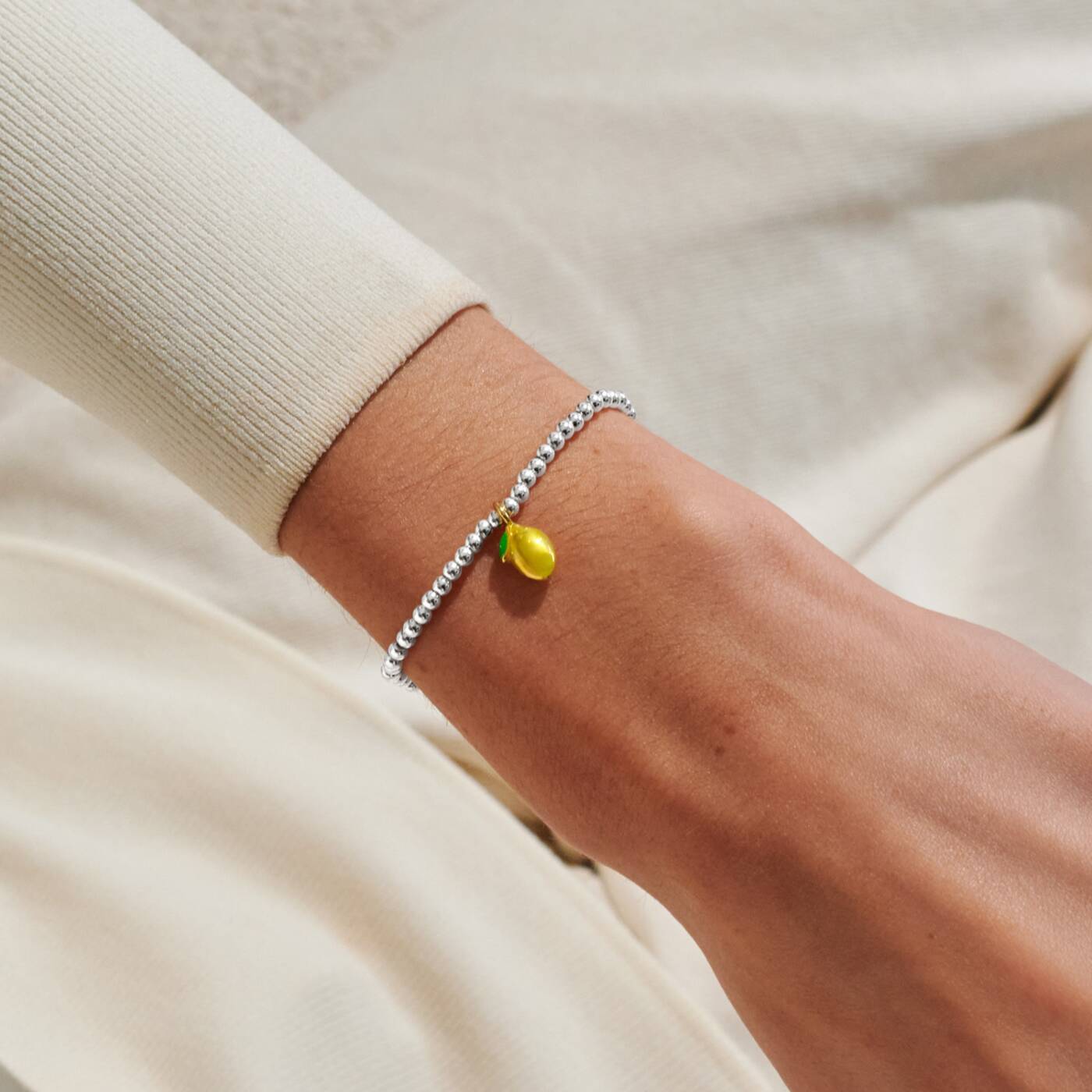 A Little ‘The Zest Is Yet To Come’ Bracelet Silver