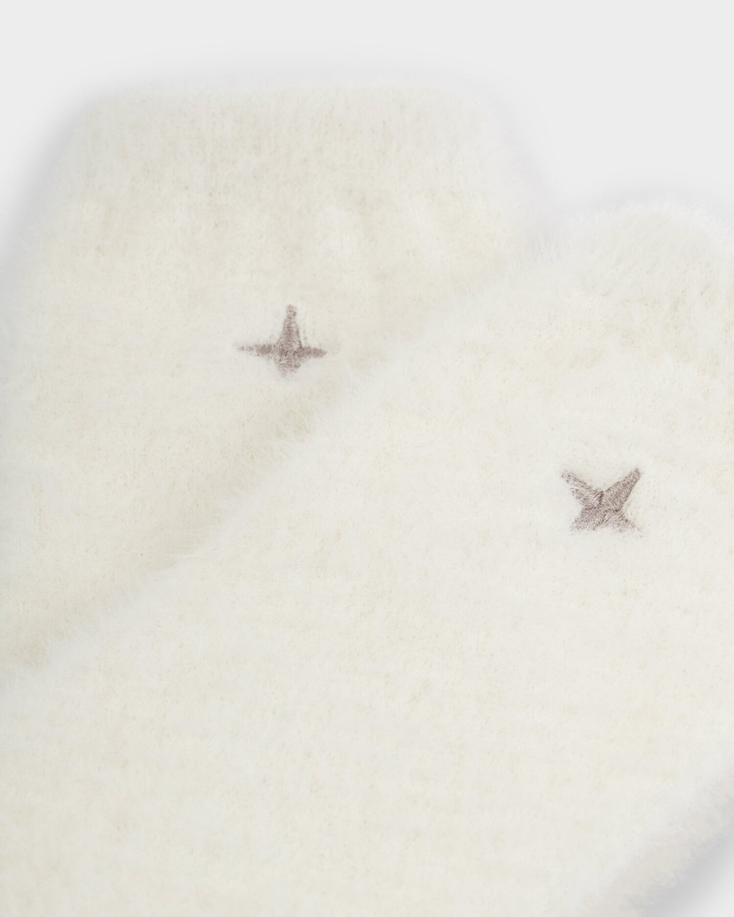 Katie Loxton Gift Boxed Fluffy Socks in Off White