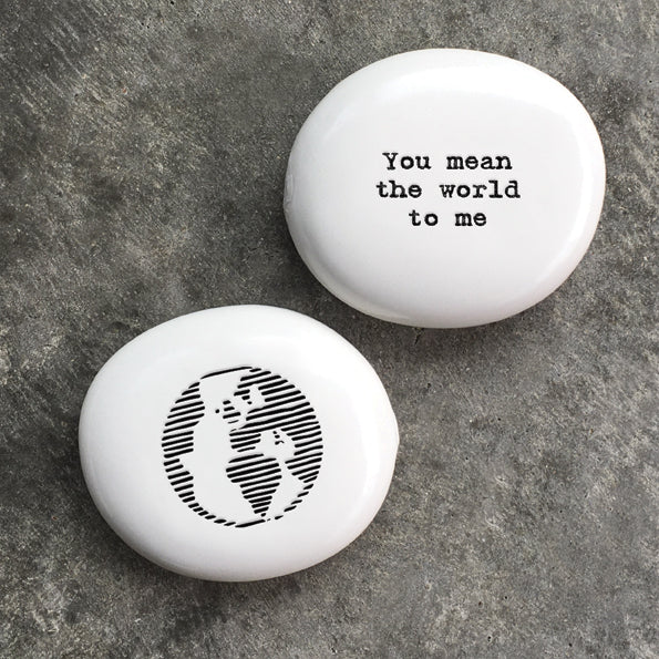 Porcelain Pebble - The World