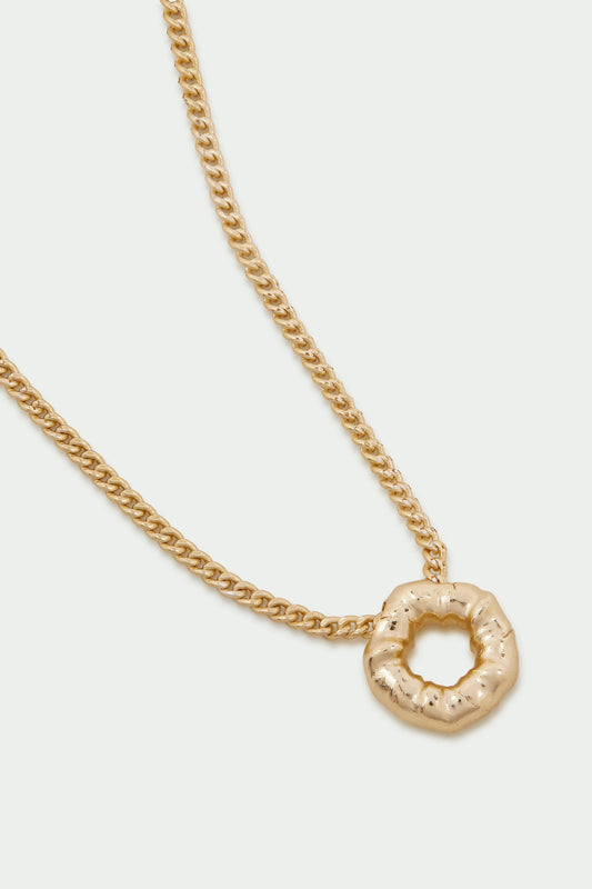 Silence Necklace Gold