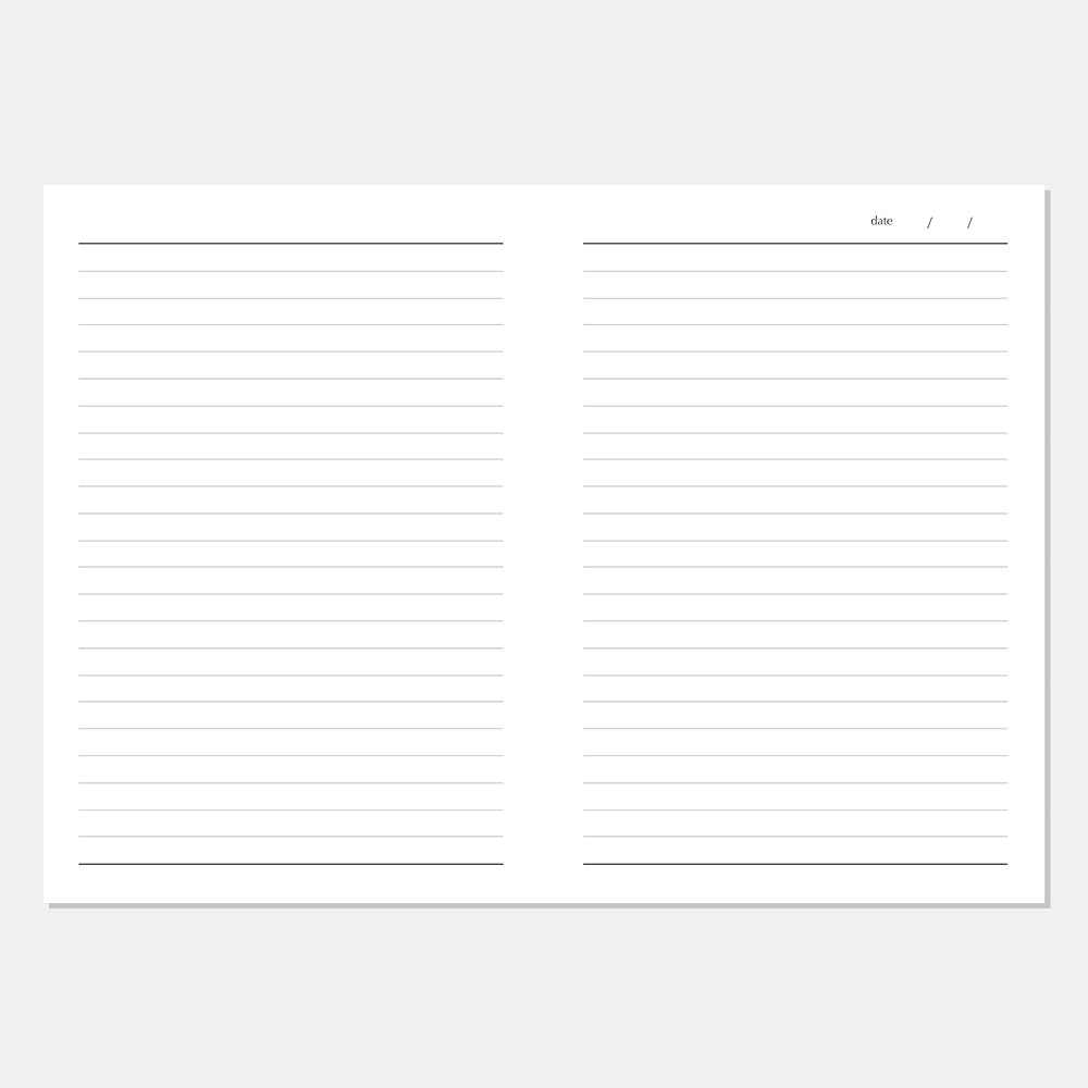 Kissing Hares A5 Notebook