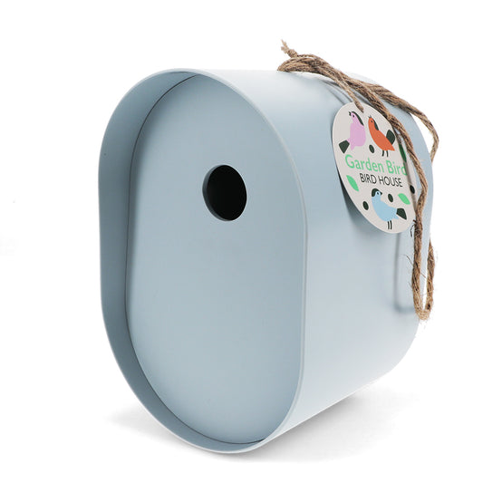 Bamboo Fibre Birdhouse Blue