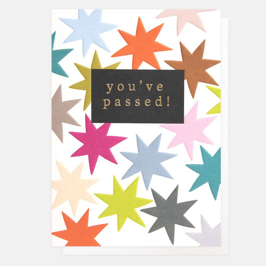 Youve Passed Greetings Card