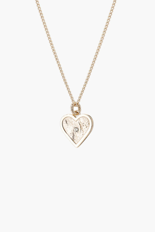 Loyalty Gold Heart Necklace
