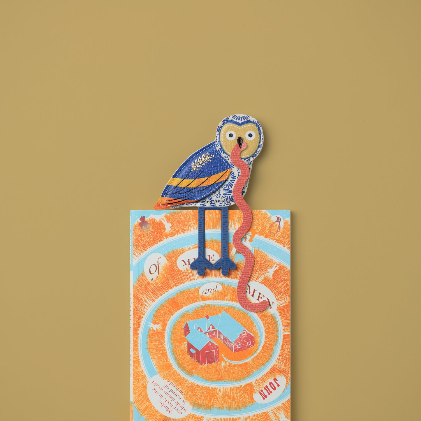 The Early Bird Bookmarks Owl