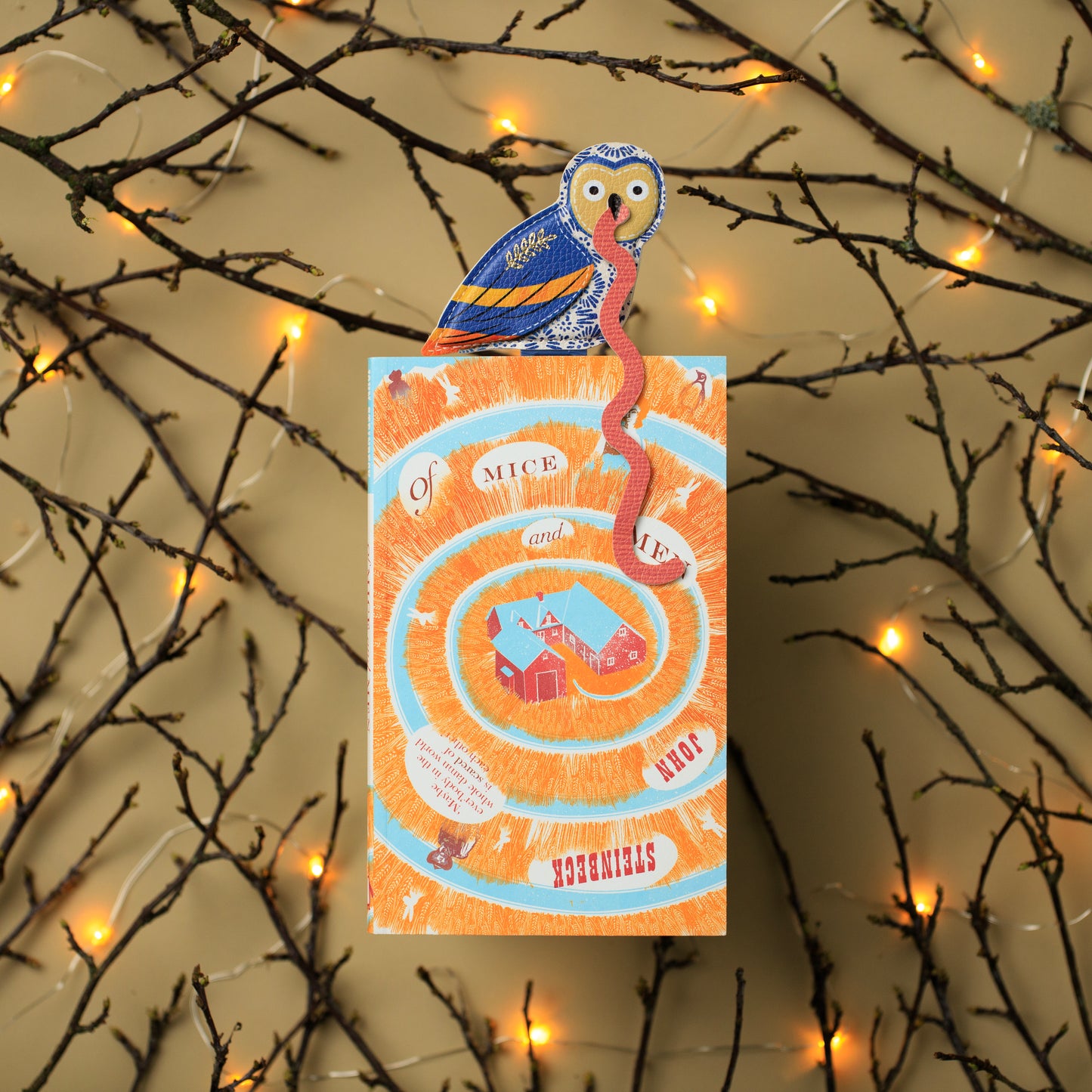The Early Bird Bookmarks Owl