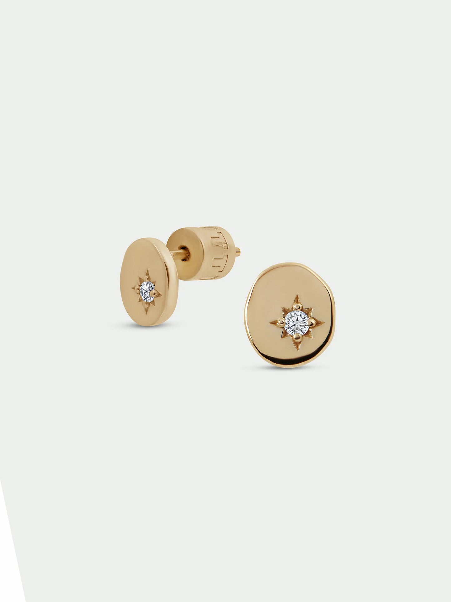 Tutti Luna Earrings Gold