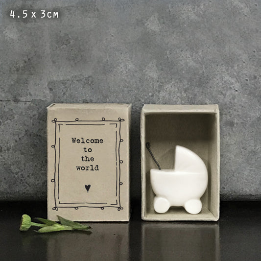 Matchbox Porcelain Welcome to the World