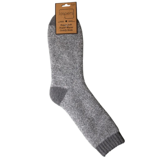 Grey Marl Men’s Cosy Socks