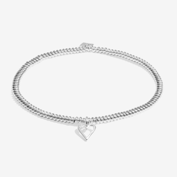 Laboratory Grown Diamond A Little 'Happy 40th Birthday' Bracelet Silver