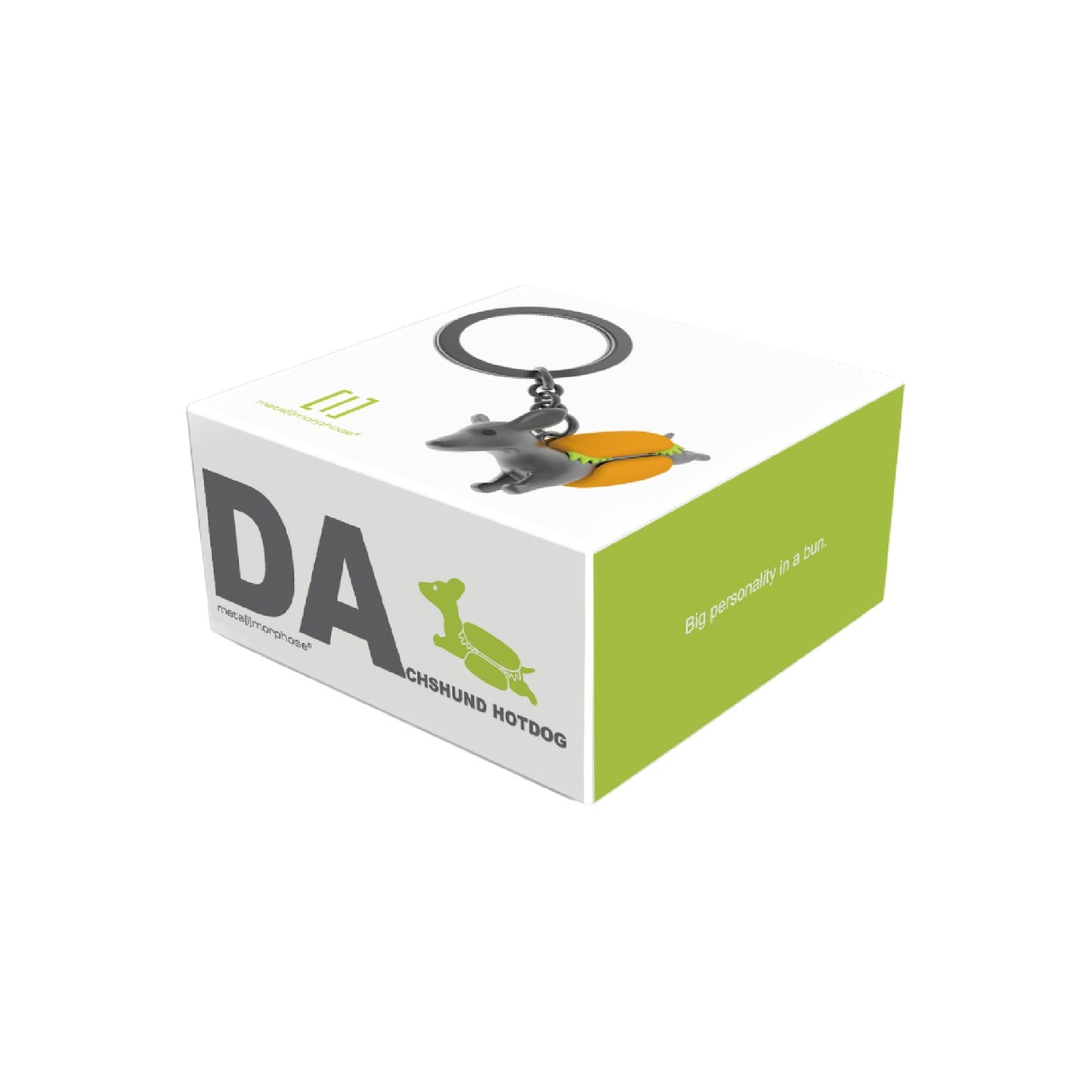 Metalmorphose Keyring ‘Hotdog’ Daschund