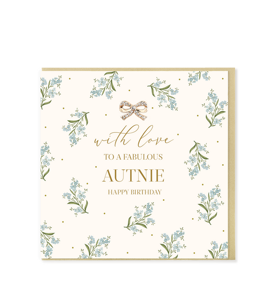 Auntie Birthday Greetings Card