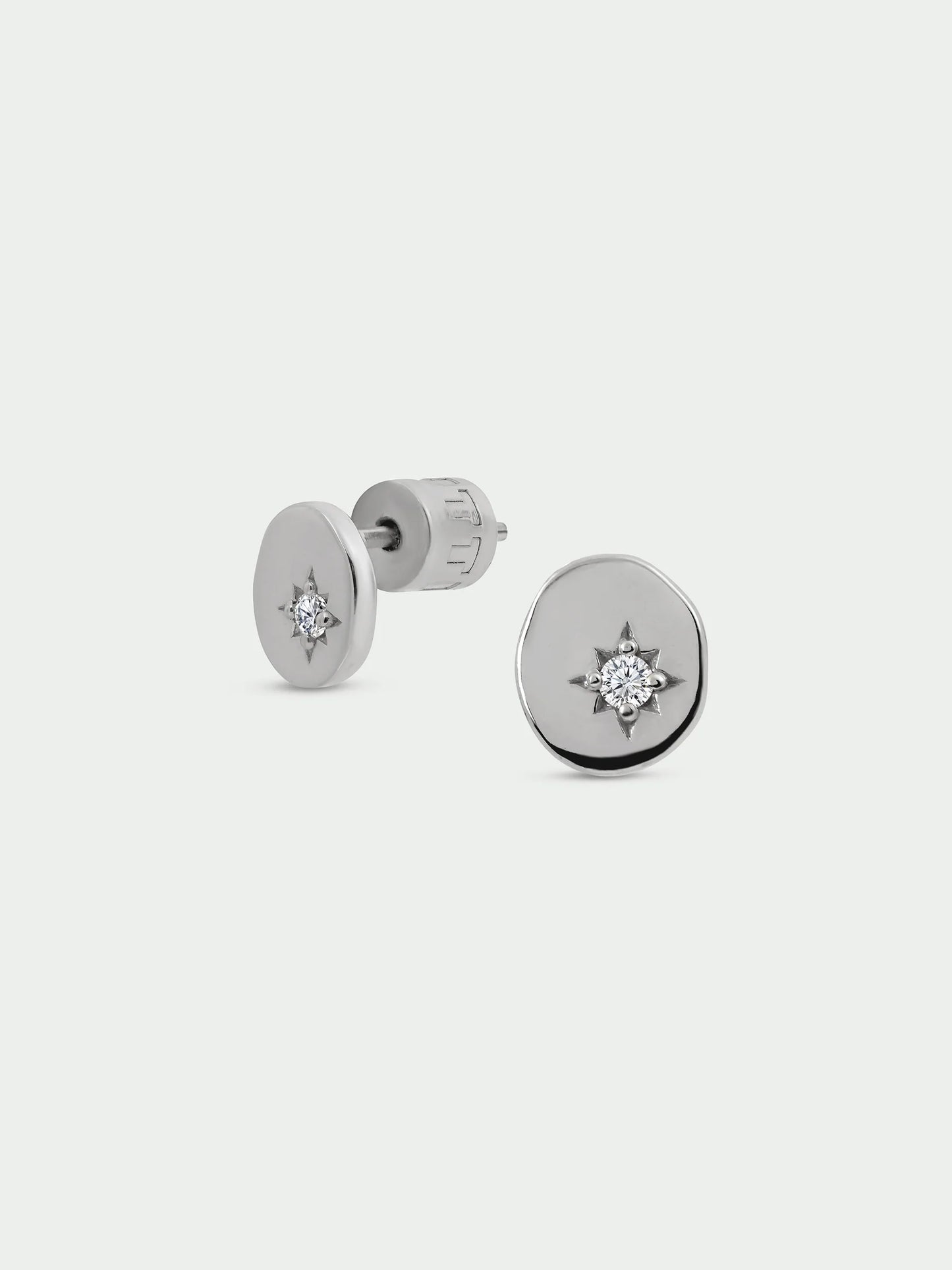 Tutti Luna Earrings Silver