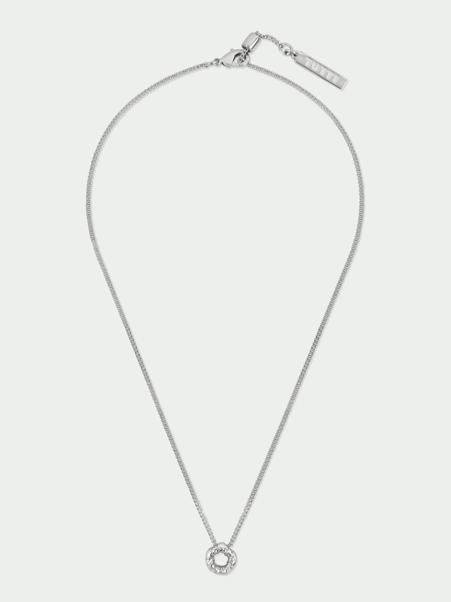 Silence Necklace Silver