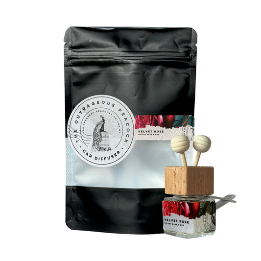 Car Air Diffuser Velvet Rose