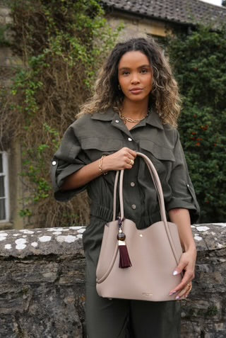 Luella Grey Floella Mushroom Tote Bag