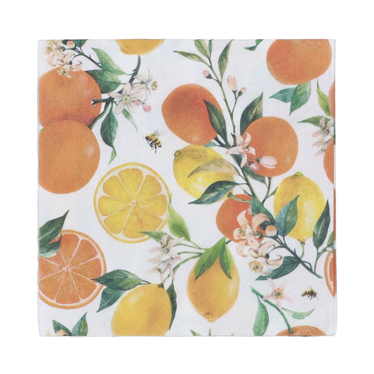 Oranges & Lemons Pack of 20 Paper Napkins