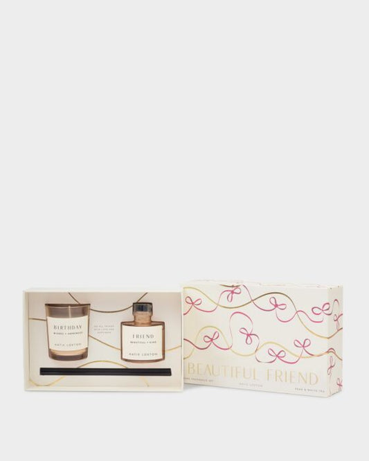 Katie Loxton Friend Gift Set in English Pear & White Tea