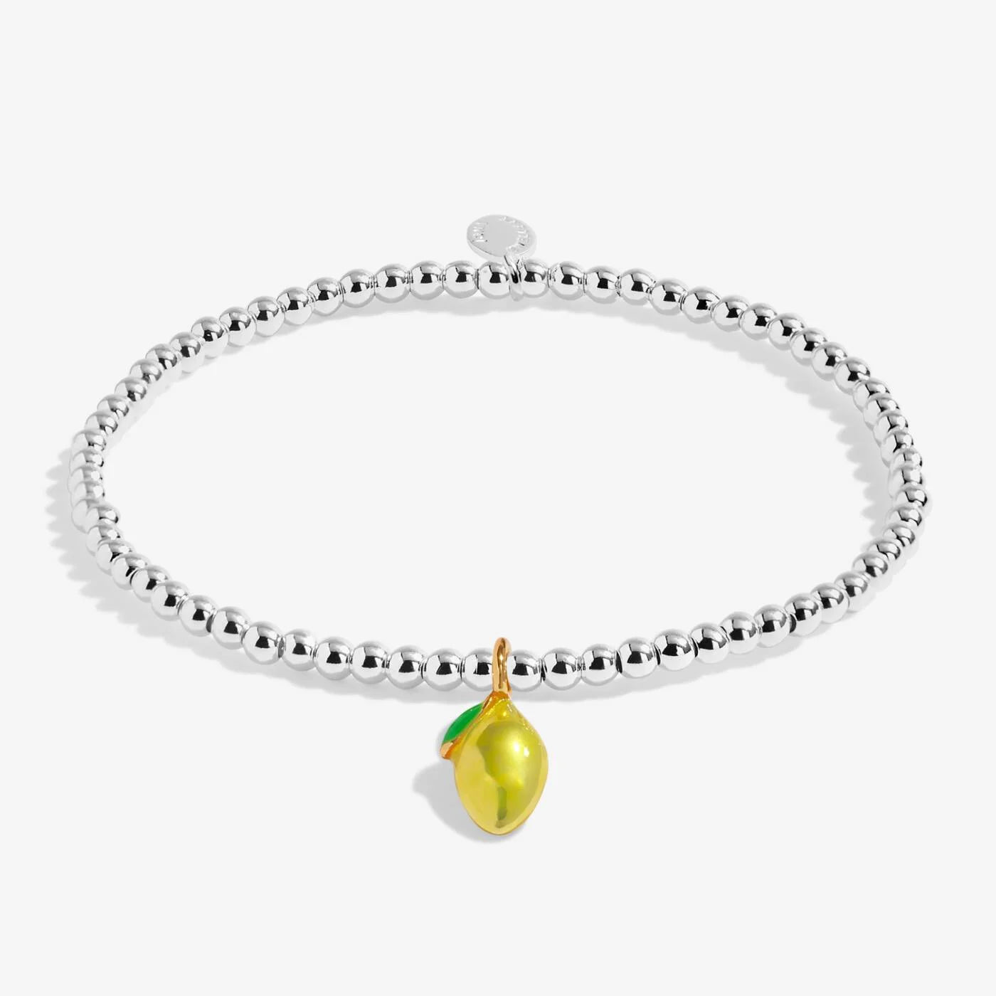 A Little ‘The Zest Is Yet To Come’ Bracelet Silver