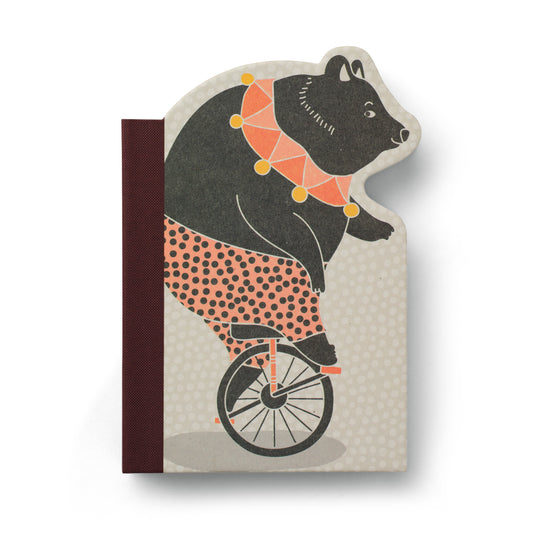 Eclectionary Note Book Bike Bear