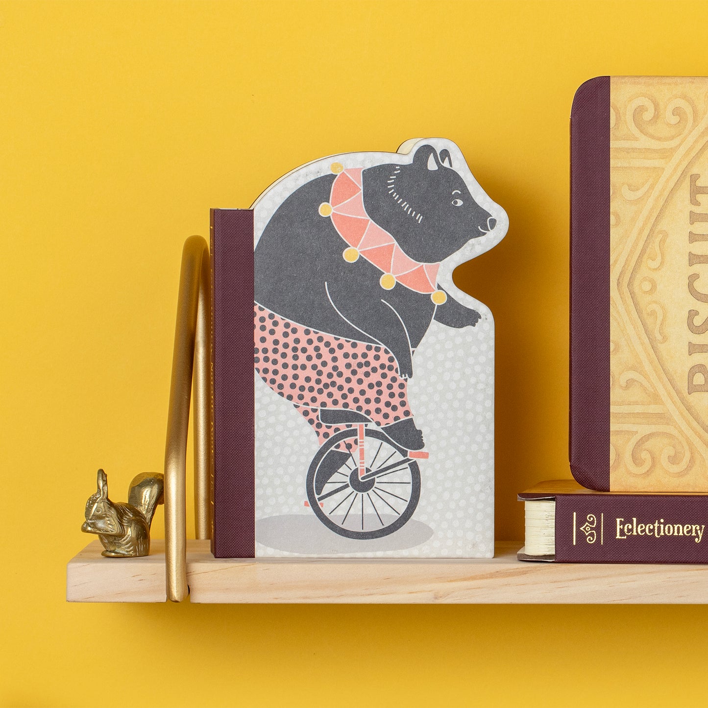 Eclectionary Note Book Bike Bear