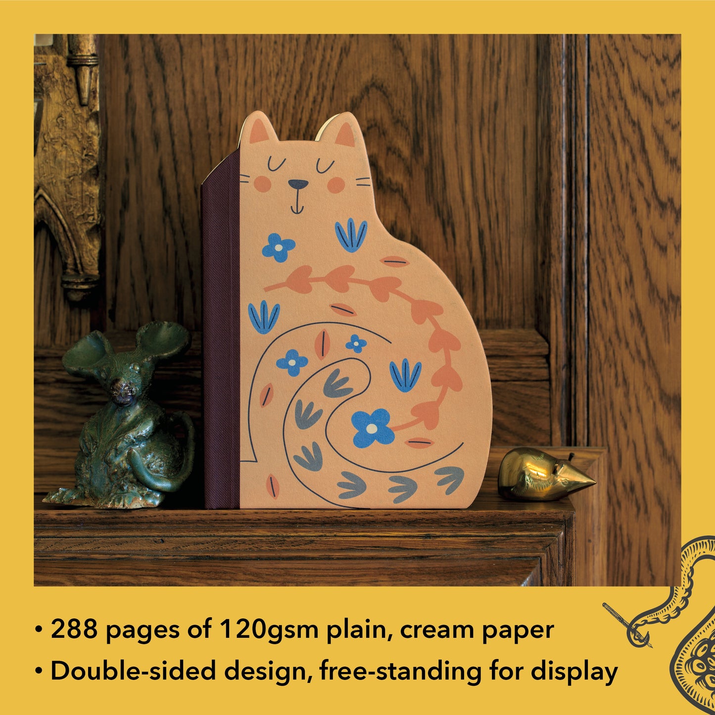 Eclectionary Note Book Cat