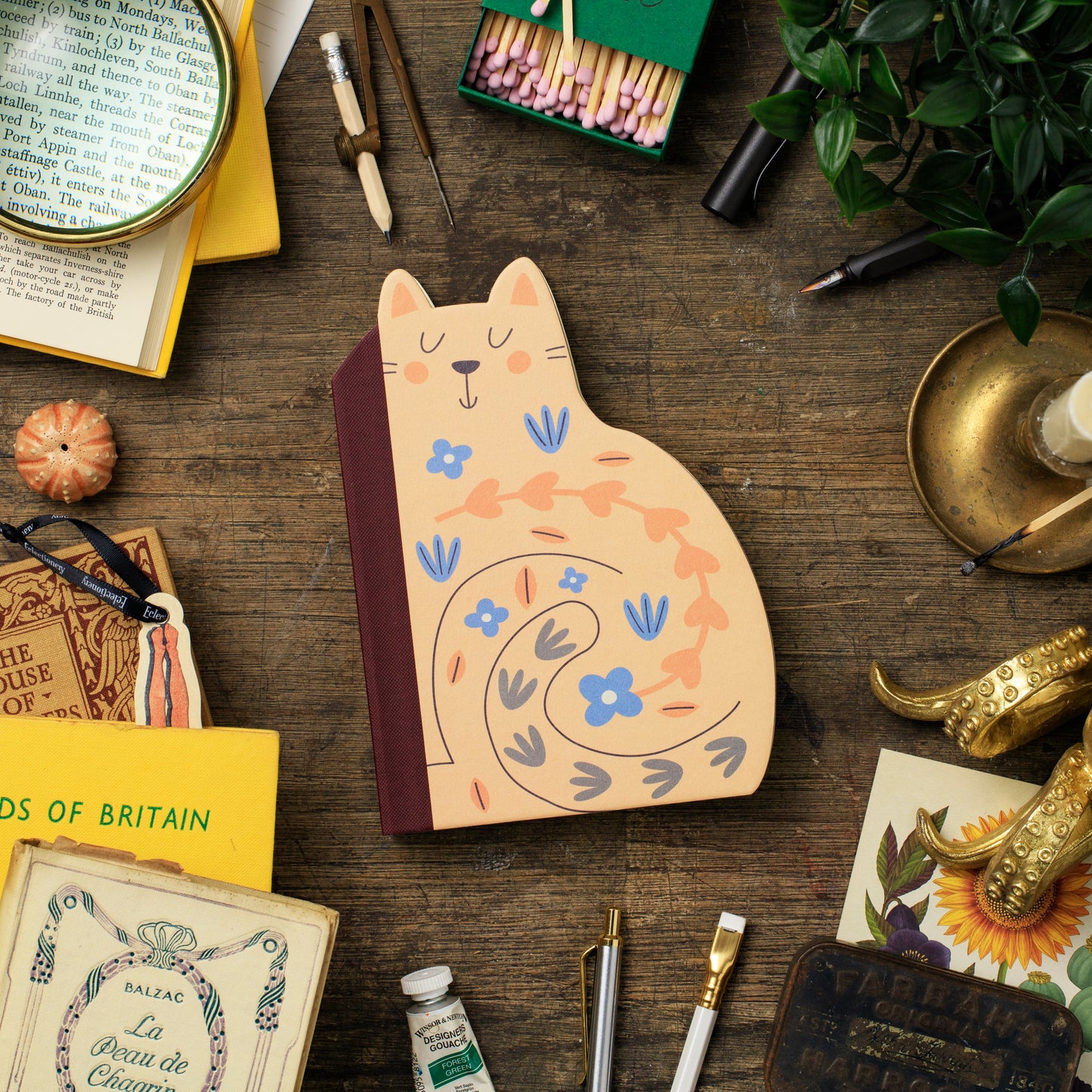 Eclectionary Note Book Cat