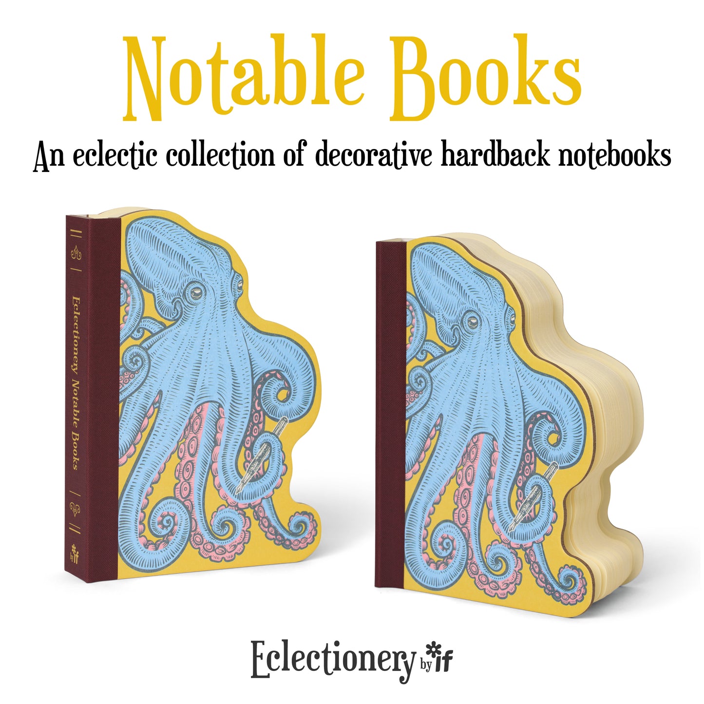 Eclectionary Note Book Octopus