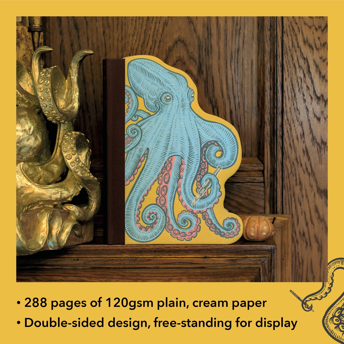 Eclectionary Note Book Octopus