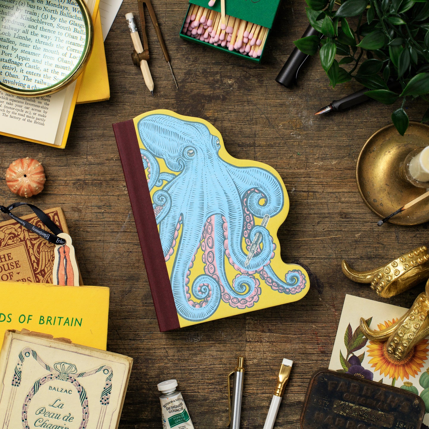 Eclectionary Note Book Octopus