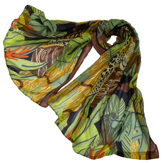Leopard Lightweight Scarf