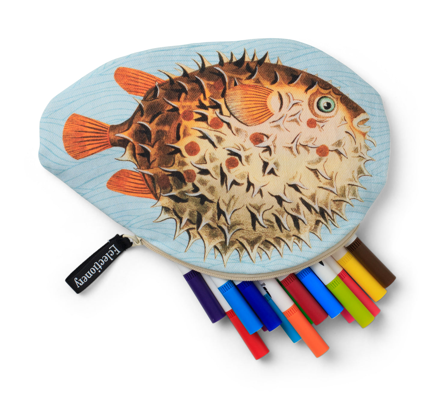 Eclectionary Pencil Case Pufferfish