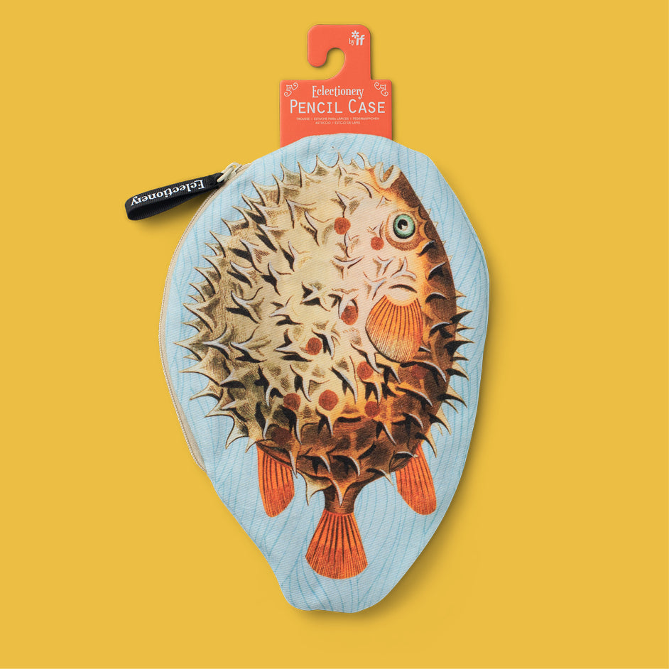 Eclectionary Pencil Case Pufferfish