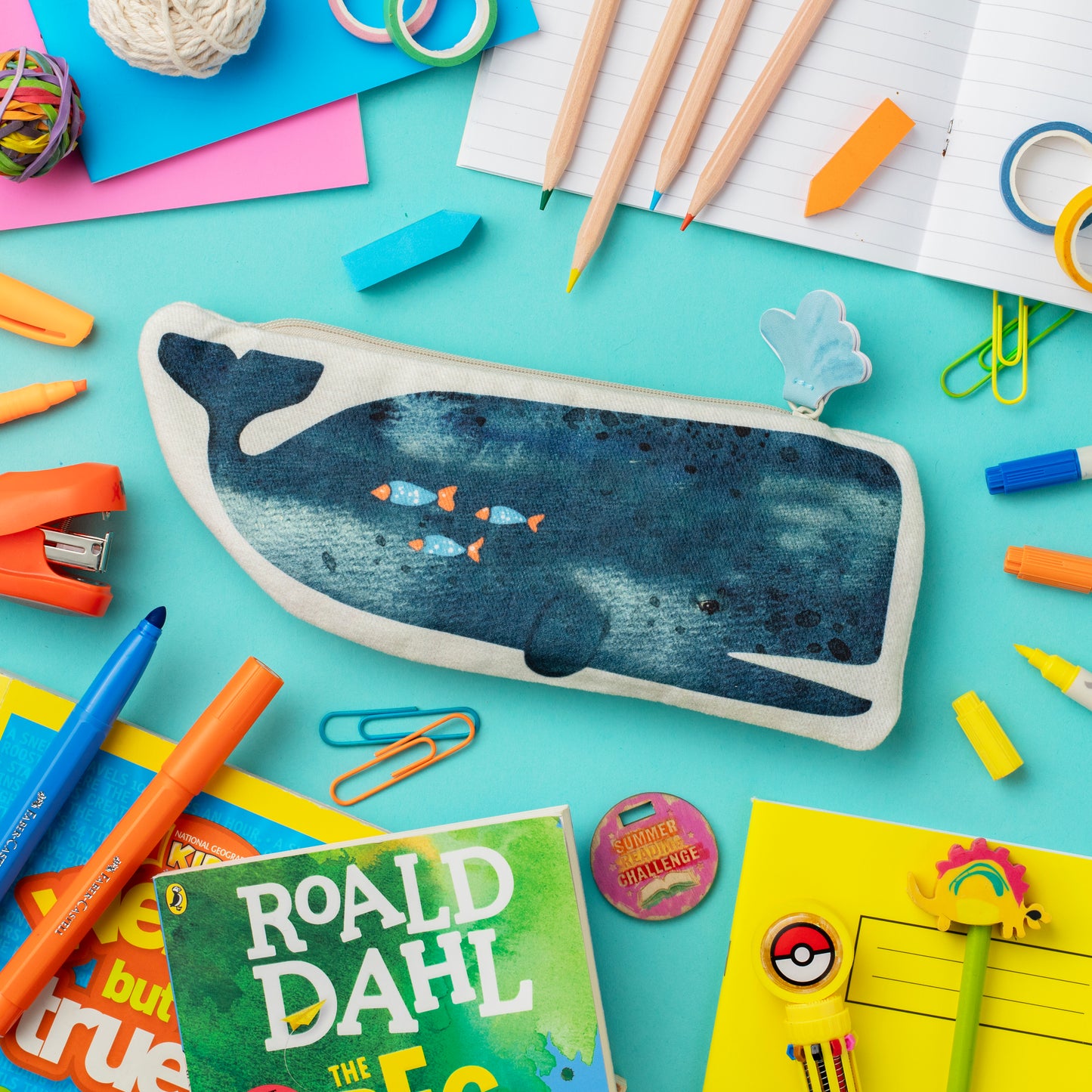 Eclectionary Pencil Case Whale