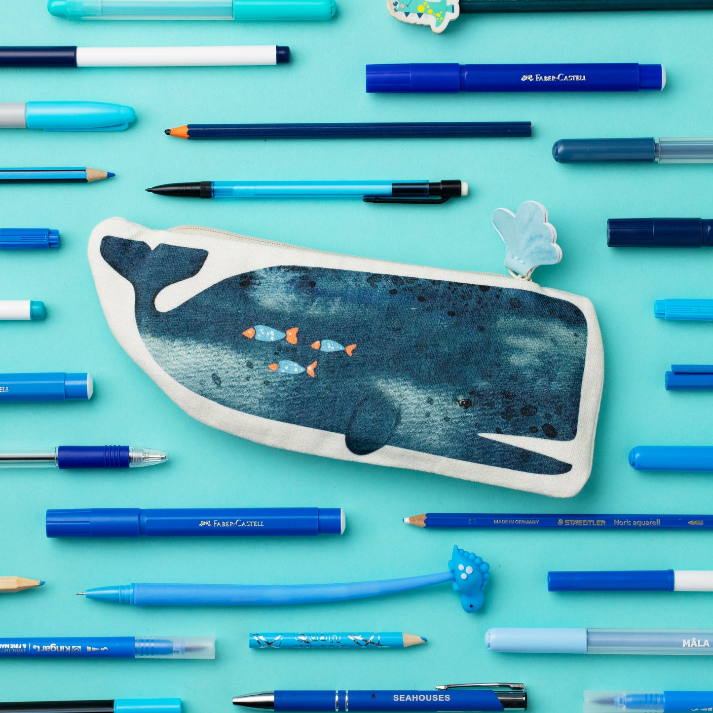 Eclectionary Pencil Case Whale