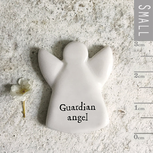 Tiny Porcelain Guardian Angel Token